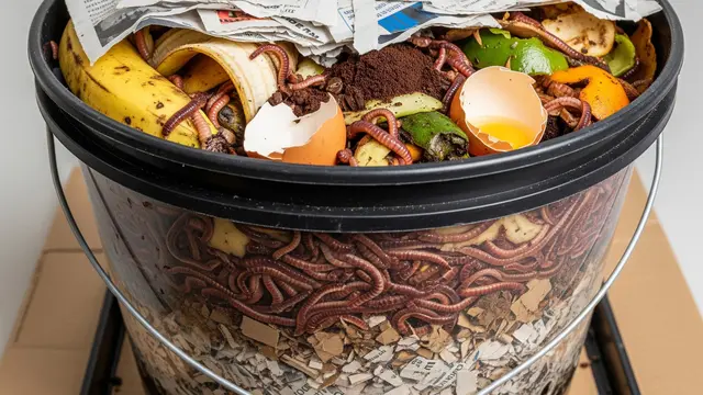 Cara Ternak Cacing dalam Ember Modal Pakan Sisa Dapur, Praktis dan Hemat Biaya