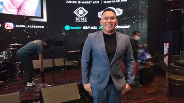 Alfin Alberto saat peluncuran singlenya