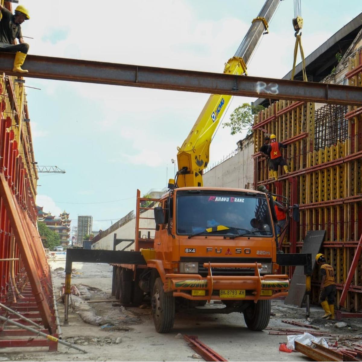 Pembangunan Underpass HM Yamin Kota Medan