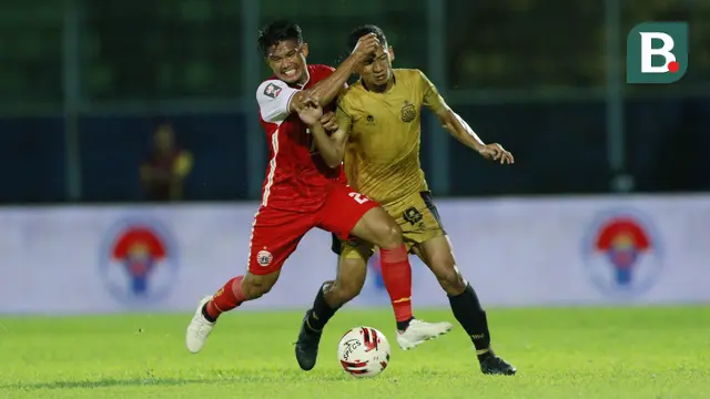 FOTO: Tensi Panas di Laga Hidup Mati Persija Jakarta Kontra Bhayangkara Solo FC di Piala Menpora
