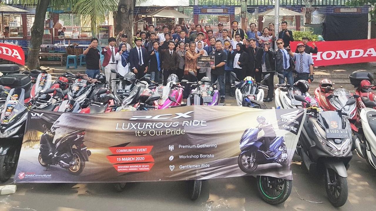 Mendukung kebijakan pemerintah, Community Development Main Dealer sepeda motor Honda Jakarta dan Tangerang meminta kegiatan gathering komunitas Honda dihentikan sementara.