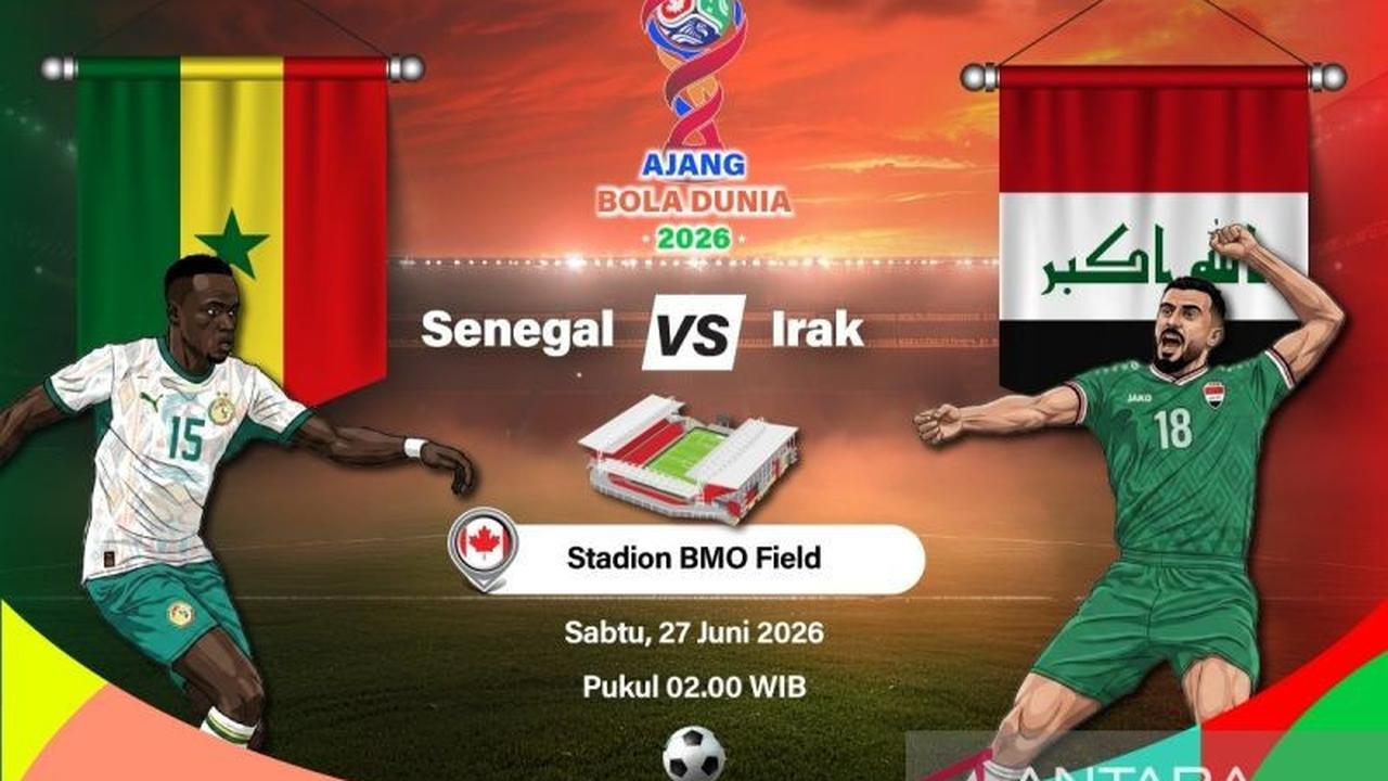 Susunan Pemain Senegal vs Irak: Misi Kemenangan Perdana di Piala Dunia 2026
