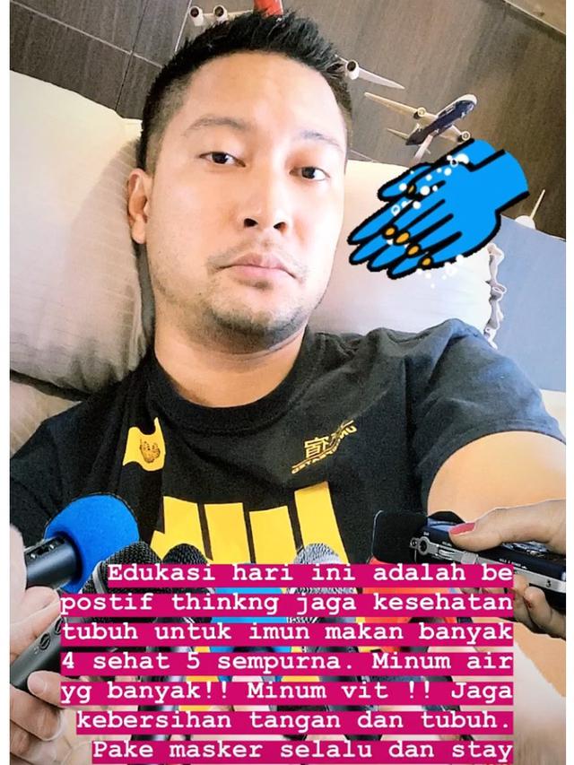 Positif COVID-19, Ini 6 Potret Detri Warmanto Pemain Sinetron Cinta Fitri Isolasi Diri di Rumah