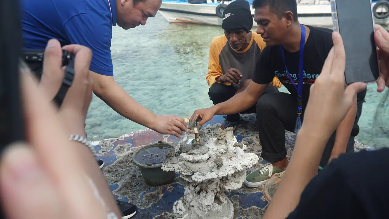 LPDP Lakukan Transplantasi Karang dan Pemberdayaan Masyarakat di Kepulauan Seribu