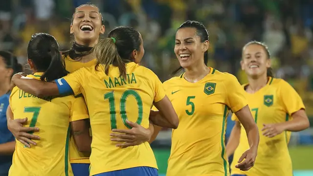 20160807-Melihat Kecantikan Timnas Wanita Brasil saat Taklukan Swedia pada Olimpiade 2016