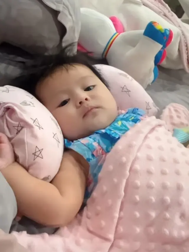 Baby Ameena (Foto: Instagram Stories/aurelie.hermansyah)