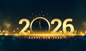 Ilustrasi Tahun Baru 2026. (Image by Freepik)