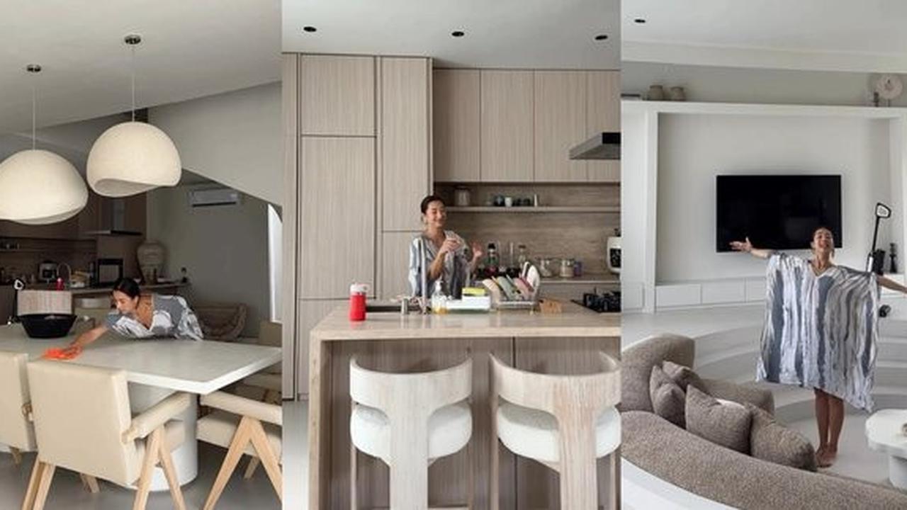 Dengan R ambahan Mini Theater, Ini Deretan Potret  Rumah Jennifer Bachdim yang Luas dan Megah Dengan Nuansa Putih
