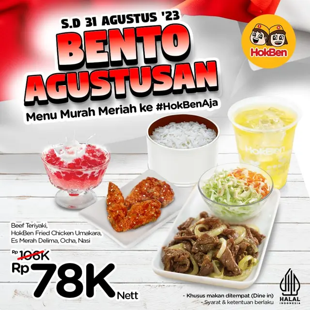 10 Daftar Promo 17 Agustus 2023 dari Gerai Makanan hingga Gym, Mulai Rp7 Ribu-an