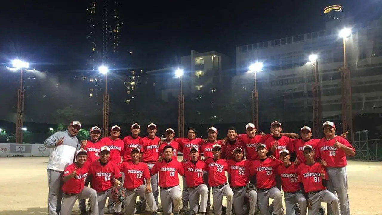 Timnas softball Indonesia U-19