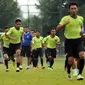 Latihan Timnas Brunei Darussalam U-23 (Liputan6.com/Helmi Fithriansyah)