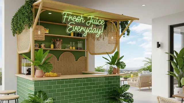 Desain Tropical Vibes