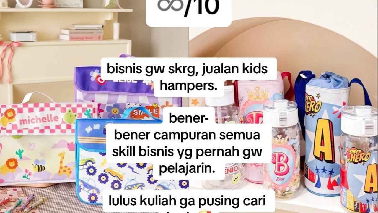 Dari Jual Gelang saat SD hingga Jualan Kids Hampers, Kisah Wanita Geluti Berbagai Macam Bisnis Ini Curi Perhatian