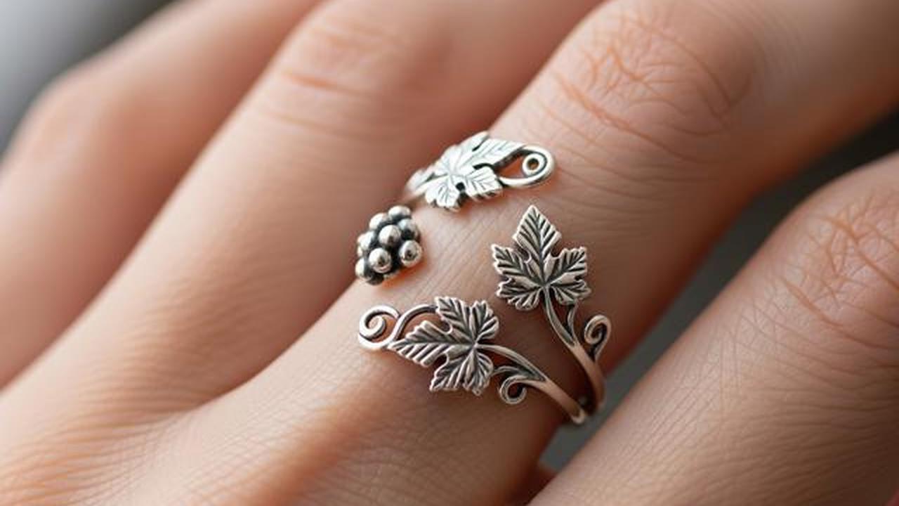 7 Cincin Model Daun Anggur  yang Cantik dan Estetik untuk Koleksi Perhiasanmu di 2025