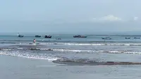 Potret Pantai Pangandaran yang diunggah Susi Pudjiastuti, tampak bersih dan indah (Dok.Twitter/@susipudjiastuti/https://twitter.com/susipudjiastuti/status/1261118821831761921/Komarudin)