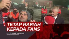 Berita video Solskjaer masih layani tanda tangan usai Manchester dikalahkan Liverpool, Minggu malam (24/10/21)