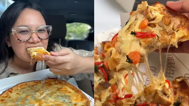 Viral Pizza Harga Setengah Juta di Komplek Buntu, Dikomplain Tetangga karena Jualan Ramai. (Dok: TikTok @megastyn)