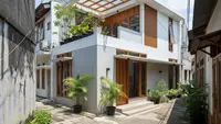 Trik Biar Rumah di Gang Tidak Gelap Meski Minim Jendela, Dijamin Terang dan Nyaman