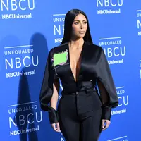 Kim Kardashian di acara NBCUniversal Upfront 2017. (AFP/Bintang.com)
