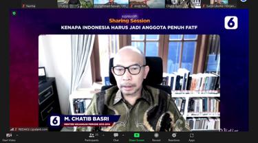 Ekonom Chatib Basri dalam Program Inspirato Sharing Session dengan Tema: Kenapa Indonesia Harus Jadi Anggota Penuh FATF.