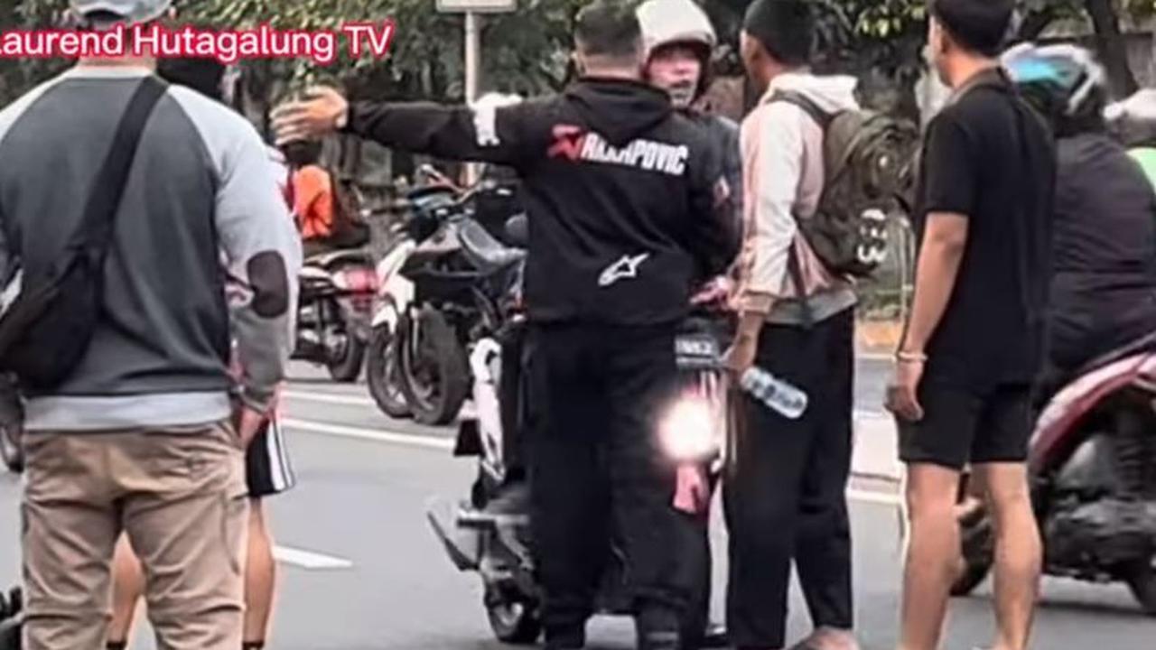 Cegat Pemotor Lawan Arah