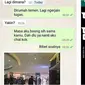Chat netizen saat pacar ketahuan selingkuh (Sumber: Instagram/randomparagambar/1cak.com)