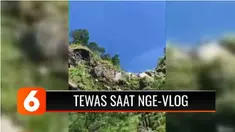 Seorang wisatawan di Klaten tewas terjatuh ke jurang sedalam 80 meter saat membuat vlog tanpa memperhatikan langkahnya.