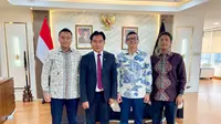 Menko Kumham Imipas Yusril Ditemui Calon Ketum AKPI, Bahas Penguatan Profesi Kurator di Indonesia