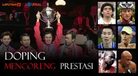 Banner Journal Doping Mencoreng Prestasi (Liputan6.com/Tri Yasni)
