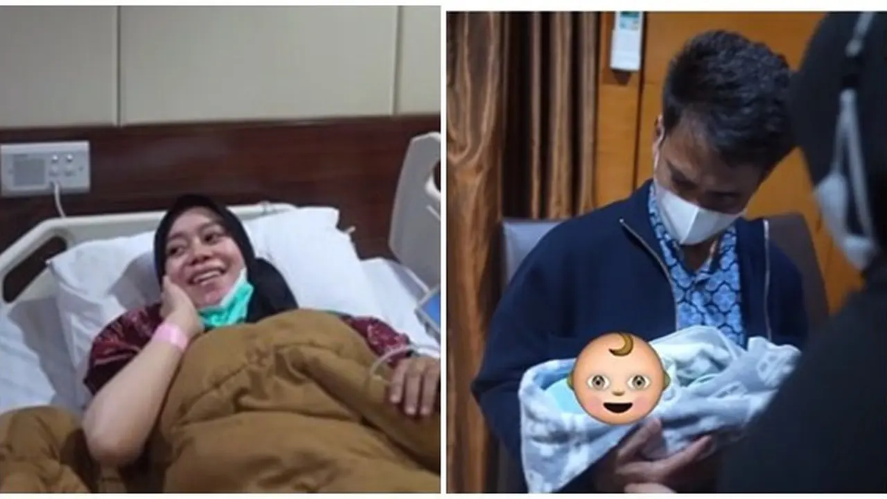 8 Potret Bahagia Lesty Kejora Usai Melahirkan, Wajah Sang Anak Disembunyikan