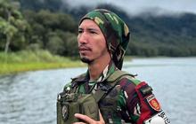 Berseragam Loreng, Potret Calon Suami Ayu Ting Ting Lagi Tugas Wajahnya Dibilang Beda