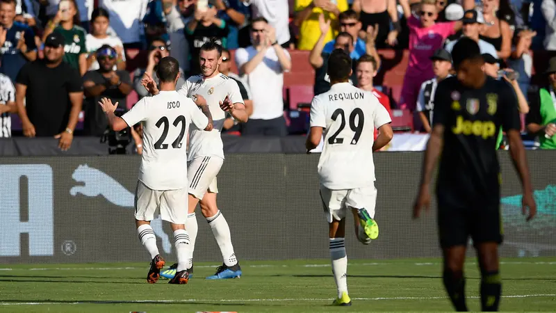 Real Madrid Hajar Juventus 3-1 di ICC 2018