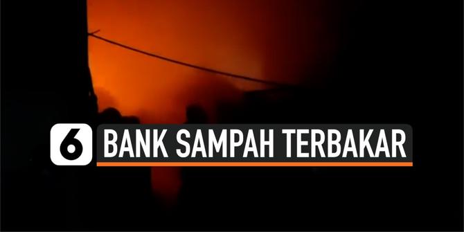 VIDEO: Bank Sampah Kota Pasuruan Ludes Terbakar