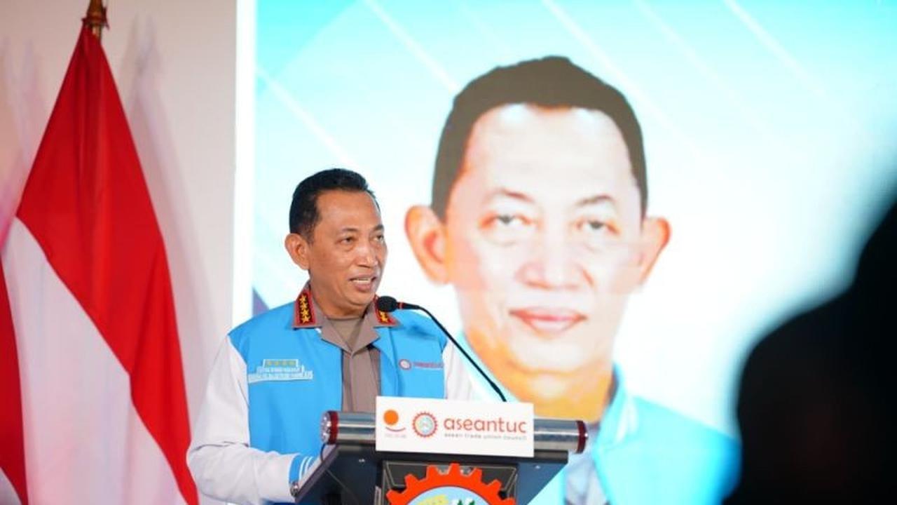 Kapolri Tegaskan Pentingnya Sinergitas Polri dan Buruh Hadapi Dinamika Global