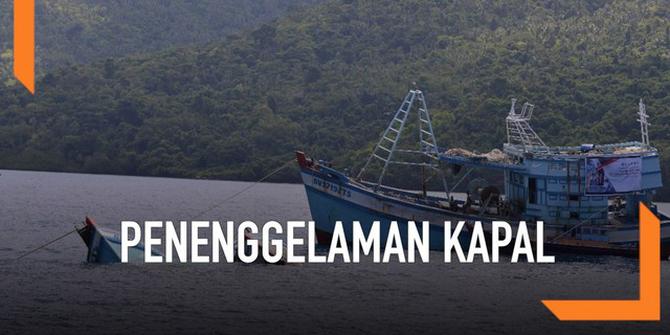 VIDEO: Menteri Susi Pimpin Penenggelaman 13 Kapal Ilegal
