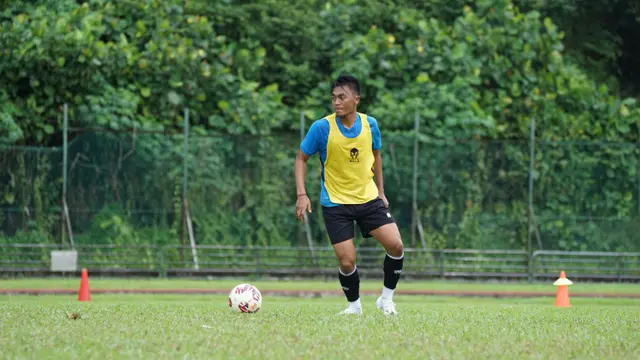 Bek Timnas Indonesia di Piala AFF 2020, Rizky Dwi Febrianto.
