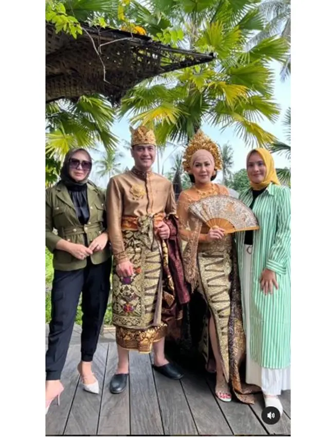 6 Momen Persiapan Prewedding Venna Melinda dan Ferry Irawan, Pakai Baju Adat Bali