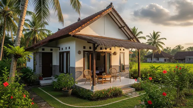 Model Rumah Pensiunan yang Nyaman dan Hemat Perawatan/Gemini AI