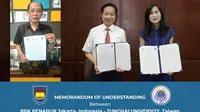 BPK Penabur dan Universitas Tunghai Taiwan Siapkan Beasiswa untuk Pelajar Unggulan