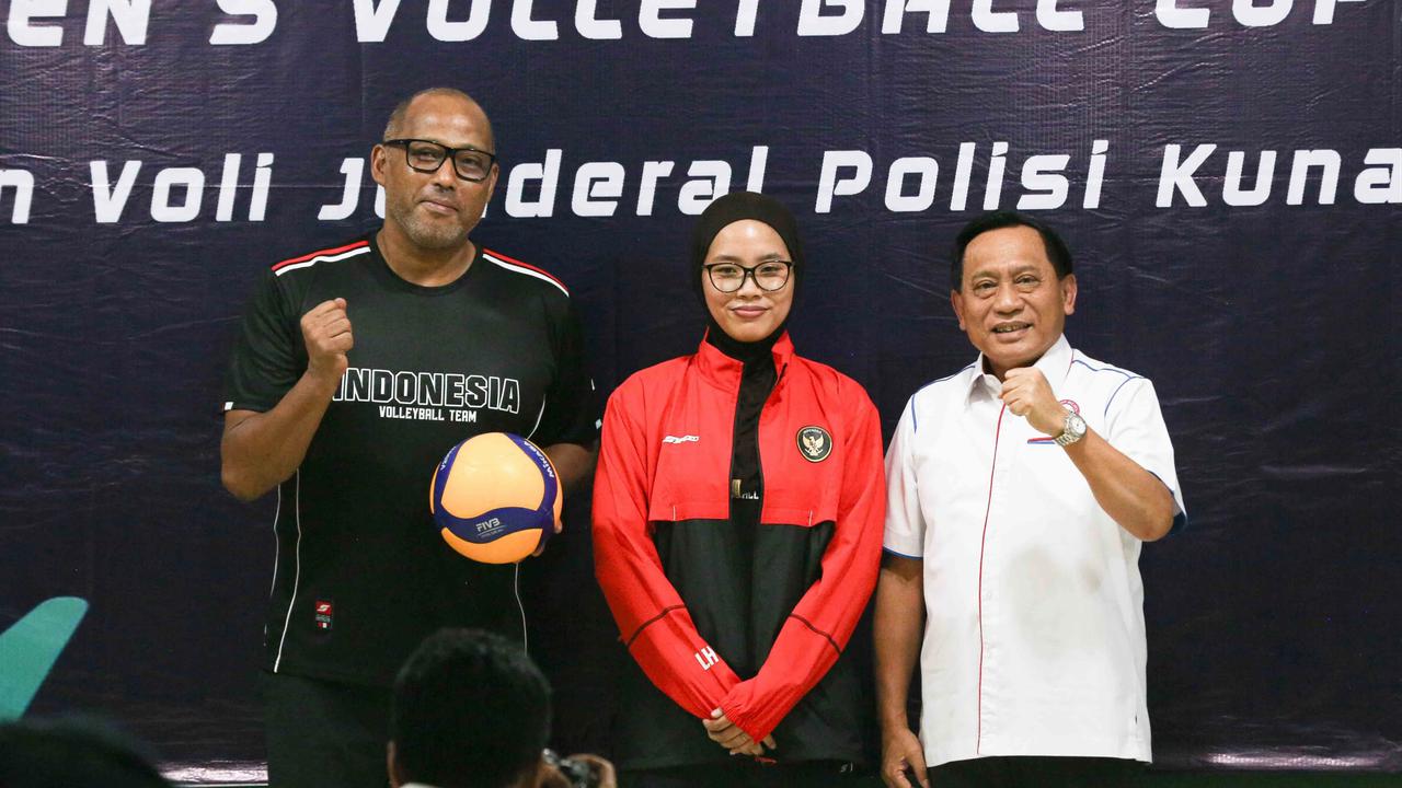 FOTO: Target Lima Besar Diusung Timnas Voli Putri Indonesia ke AVC Women's Volleyball Cup 2026