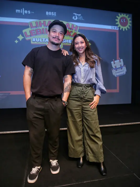 Setelah 23 tahun, Sherina dan Derby kembali syuting bersama. [Fimela.com/Adrian Putra]