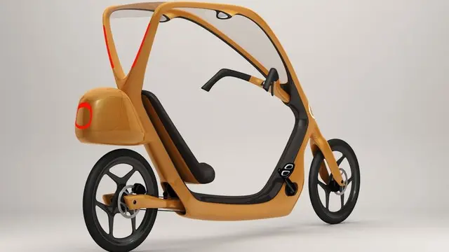 Desain Unik Sepeda Futuristik Masa Depan (sumber: viraldazed)