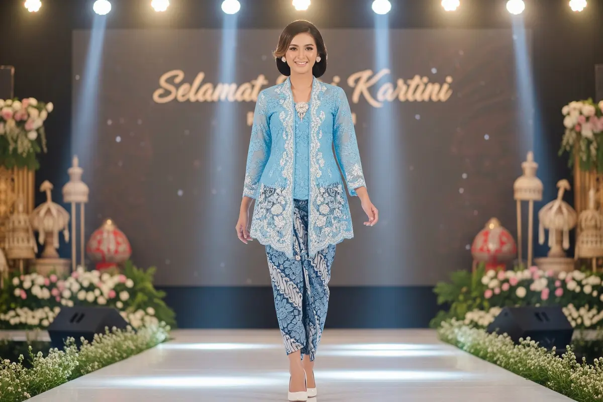 Model Kebaya Kekinian untuk Hari Kartini/Gemini AI