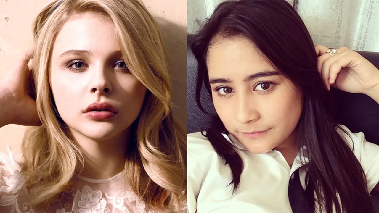 Prilly Latuconsina dan Chloe Moretz