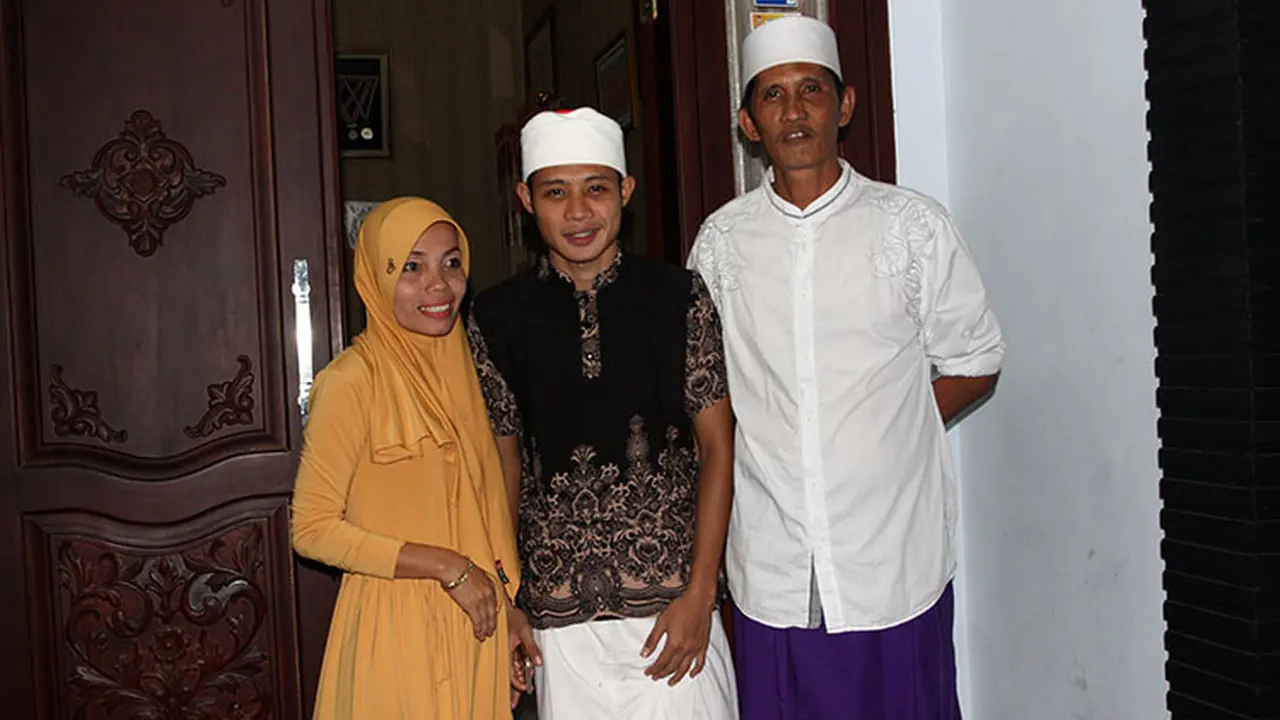 Evan Dimas dan orangtua