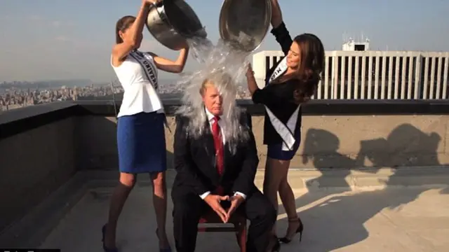 Donald Trump Ice Bucket Challenge - 4