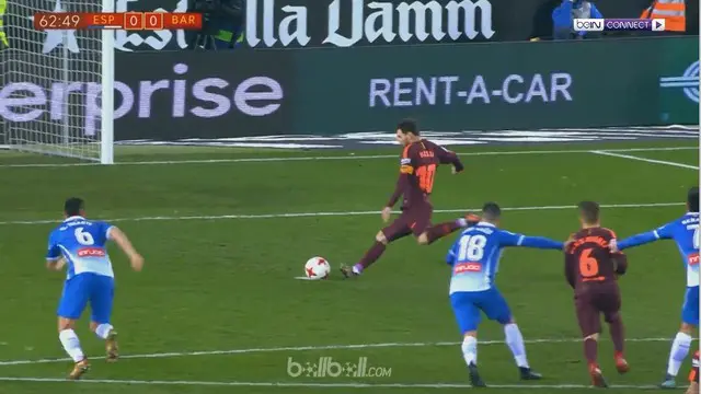 Berita video highlights Copa del Rey 2017-2018, Espanyol vs Barcelona, dengan skor 1-0. This video presented by BallBall.