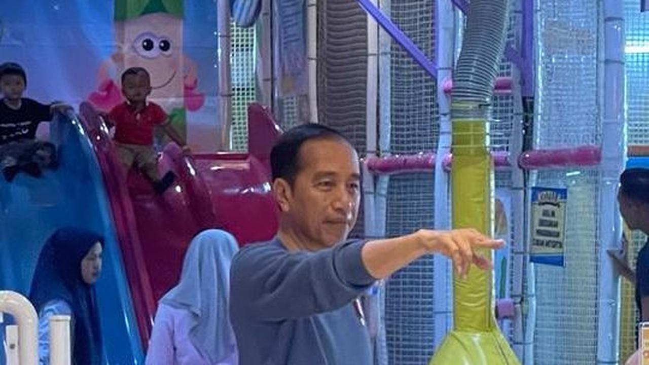 Libur Nyepi, Presiden Jokowi dan Cawapres Gibran Rakabuming ke Mal Bareng