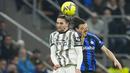 Gol semata wayang yang dicetak Filip Kostic di babak pertama sudah cukup untuk mengantar Juventus membawa pulang poin penuh dari lawatan ke markas Inter. (AP Photo/Antonio Calanni)