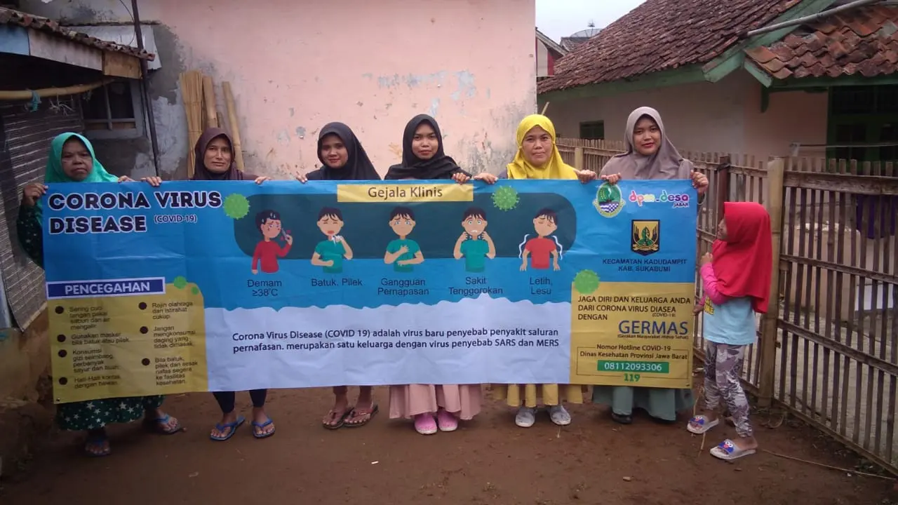 Kader sosialisasi Virus Corona